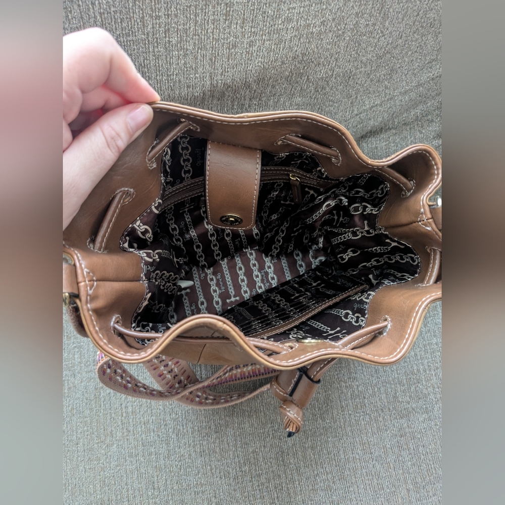 Tignanello Leather Bucket Bag - Picture 4 of 5